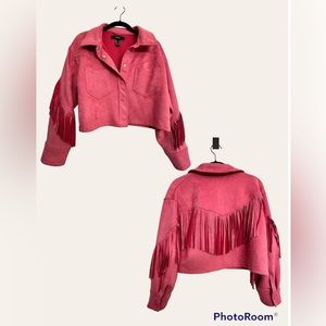 Festival Western Suede Fringe Jacket
